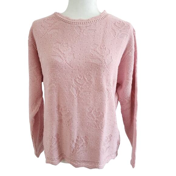 Vintage Cricket Lane Rose Sweater - Picture 1 of 8